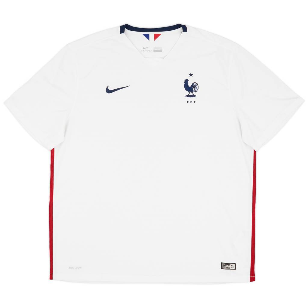2015-16 France Away Shirt - 7/10 - (XXL)