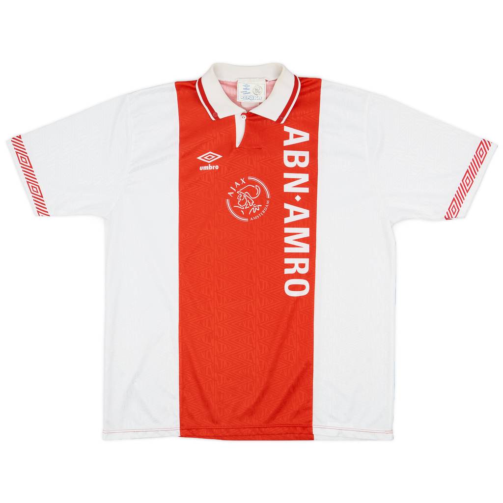 1991-93 Ajax Home Shirt - 7/10 - (XL)