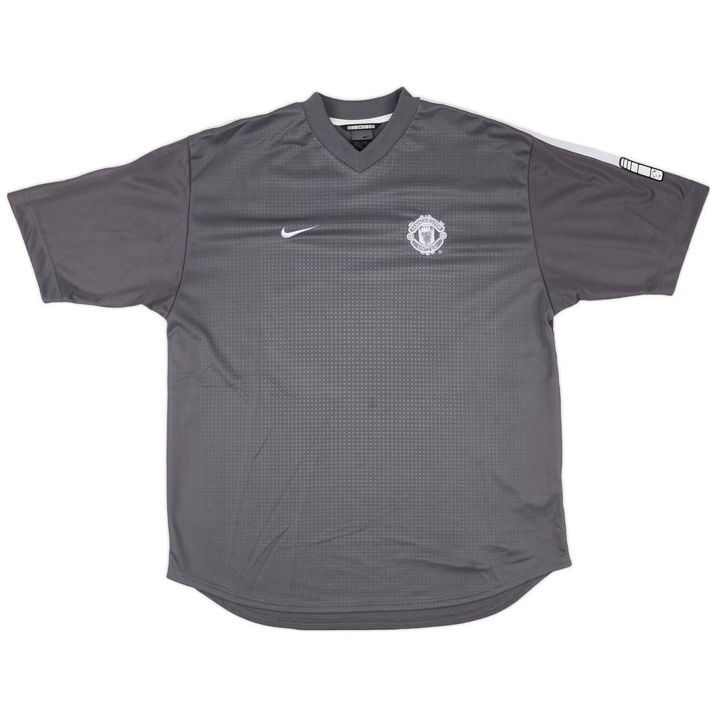 2002-03 Manchester United NIke Training Shirt - 9/10 - (L)