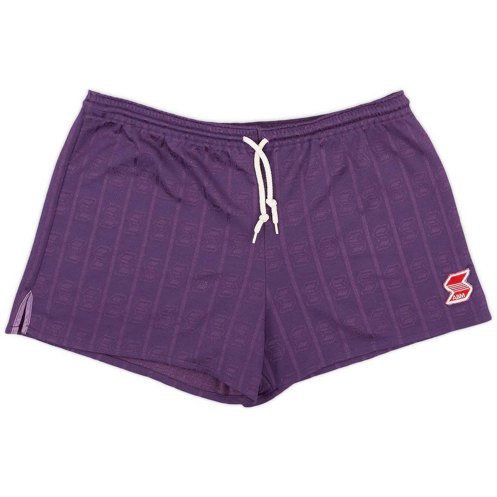1990-91 Fiorentina Home Shorts - 6/10 - (L)