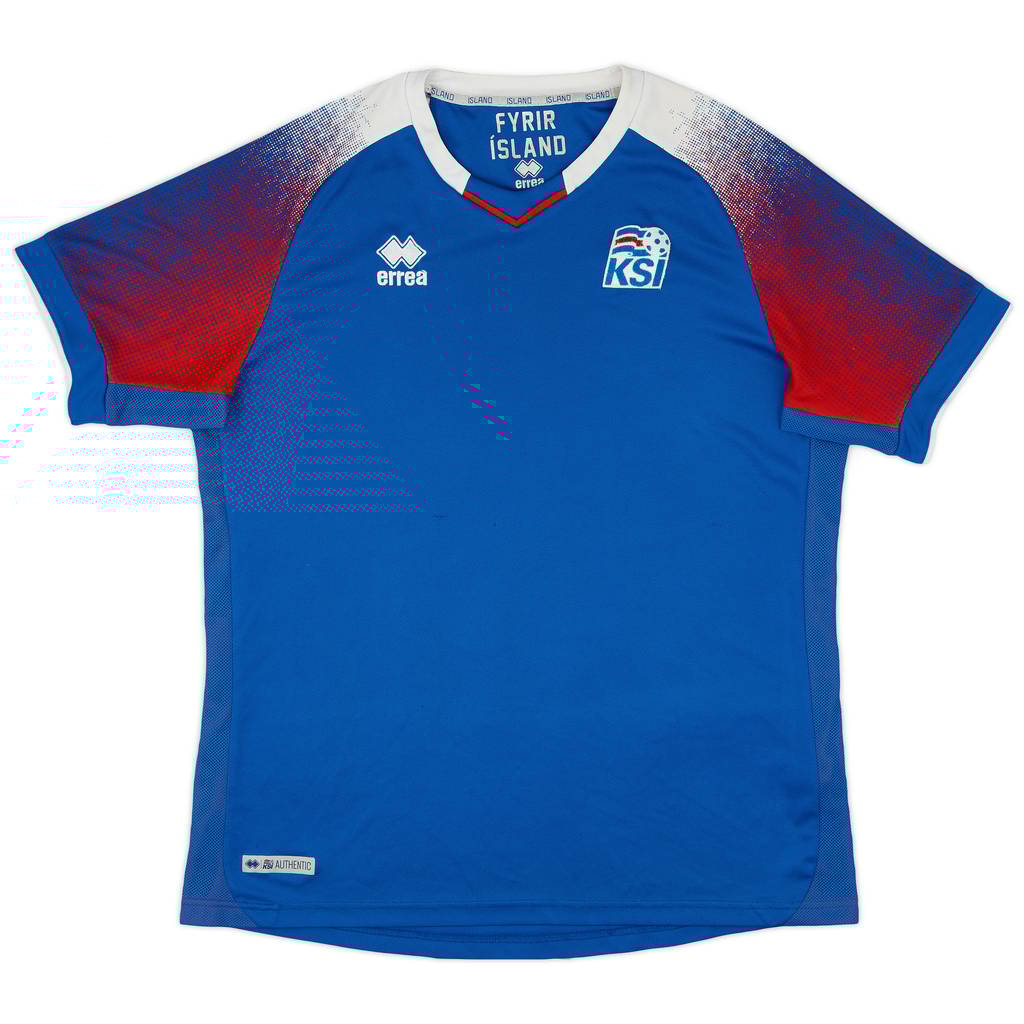 2018-19 Iceland Home Shirt - 8/10 - (XL)
