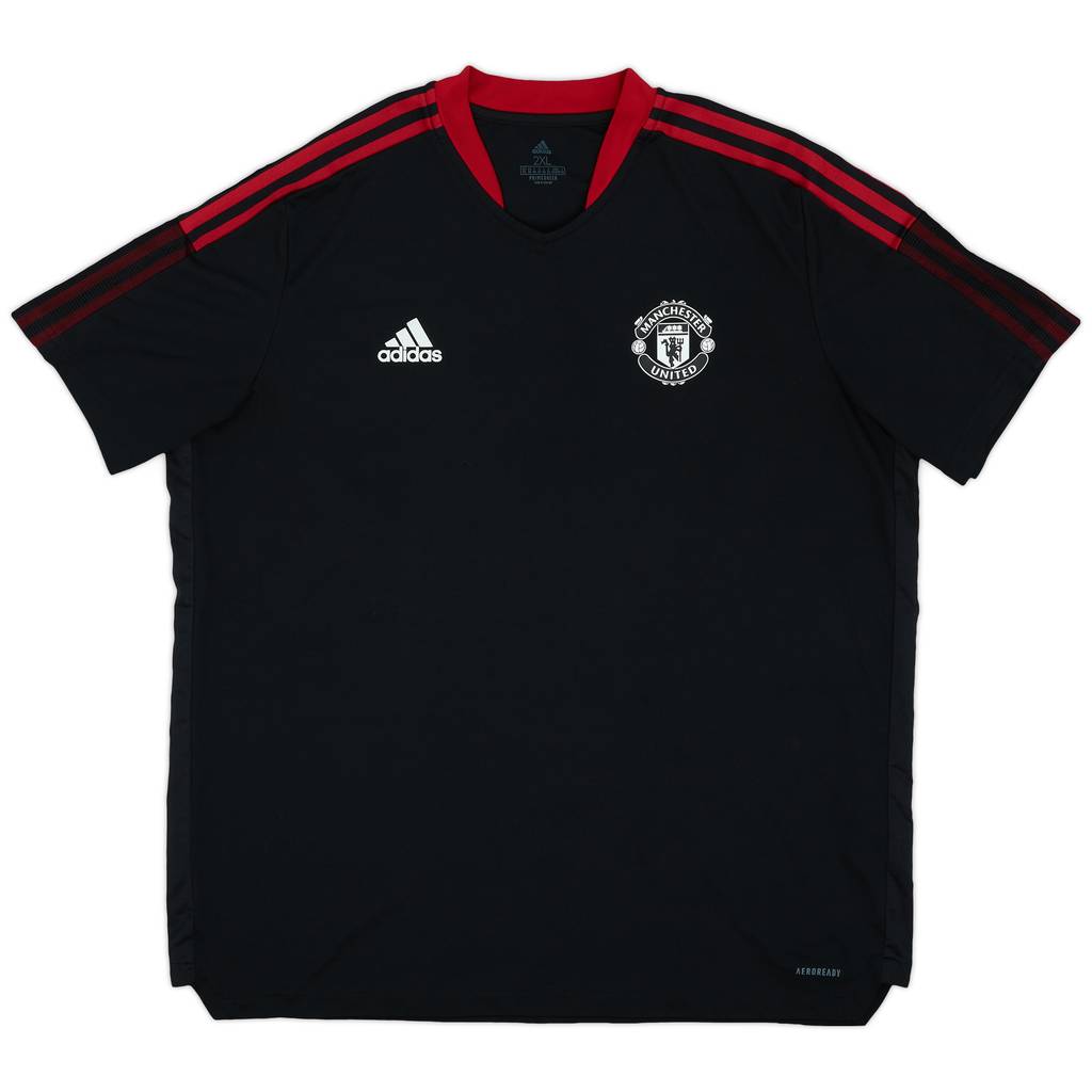 2021-22 Manchester United adidas Training Shirt - 9/10 - (XXL)