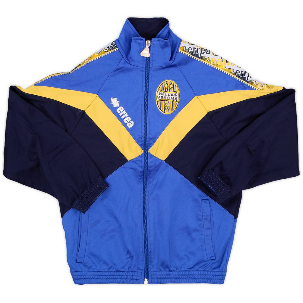 1999-00 Hellas Verona Errea Track Jacket - 8/10 - (L.Boys)