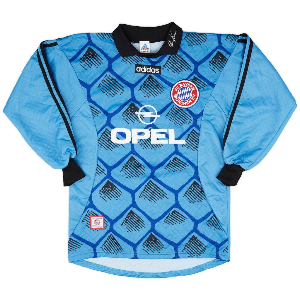 1996-98 Bayern Munich GK Shirt - 8/10 - (S)