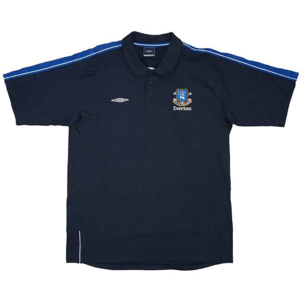2004-05 Everton Umbro Polo Shirt - 9/10 - (XL)