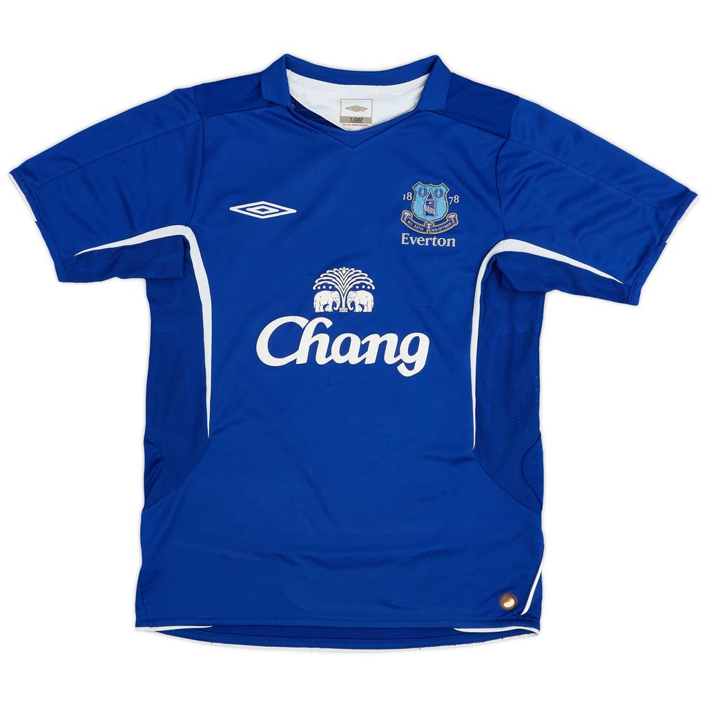 2005-06 Everton Home Shirt - 8/10 - (S)