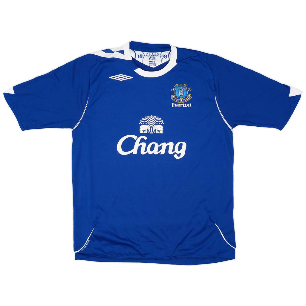 2006-07 Everton Home Shirt - 8/10 - (L)