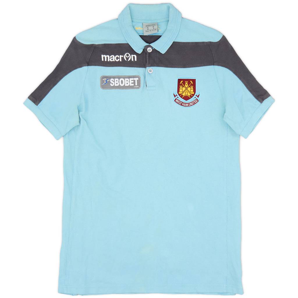 2012-13 West Ham Macron Polo Shirt - 7/10 - (S)