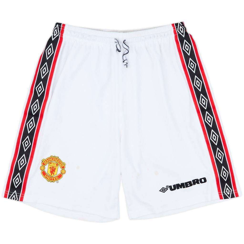 1998-00 Manchester United Home Shorts - 4/10 - (L)