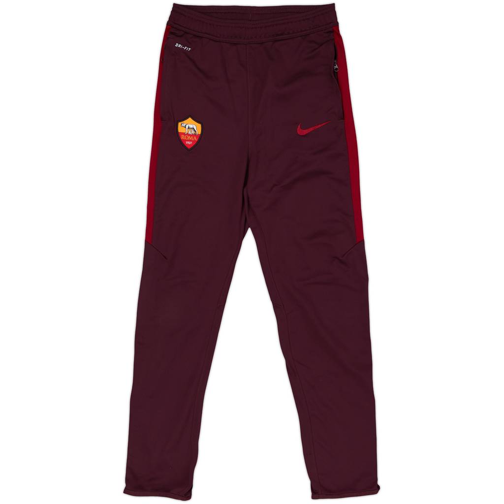 2015-16 Roma Nike Track Pants/Bottoms - 9/10 - (L.Boys)