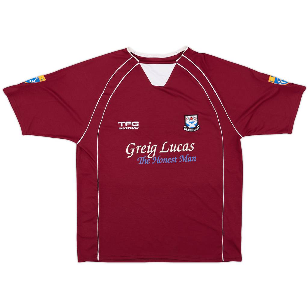2007-08 Ayr United Away Shirt - 7/10 - (XL)