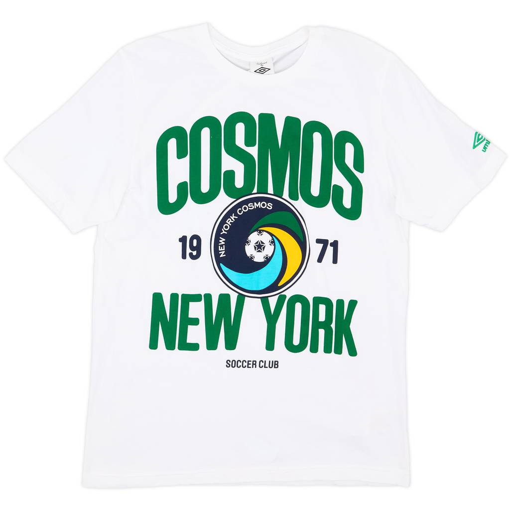 2011-12 New York Cosmos Umbro Cotton Tee - 8/10 - (L)