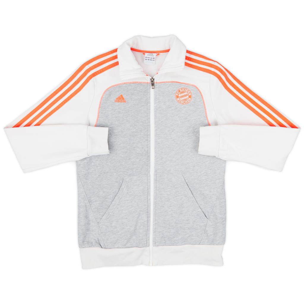 2012-13 Bayern Munich adidas Hooded Sweat Top - 8/10 - (S.Boys)