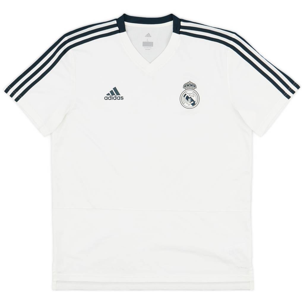 2018-19 Real Madrid adidas Training Shirt - 7/10 - (L)