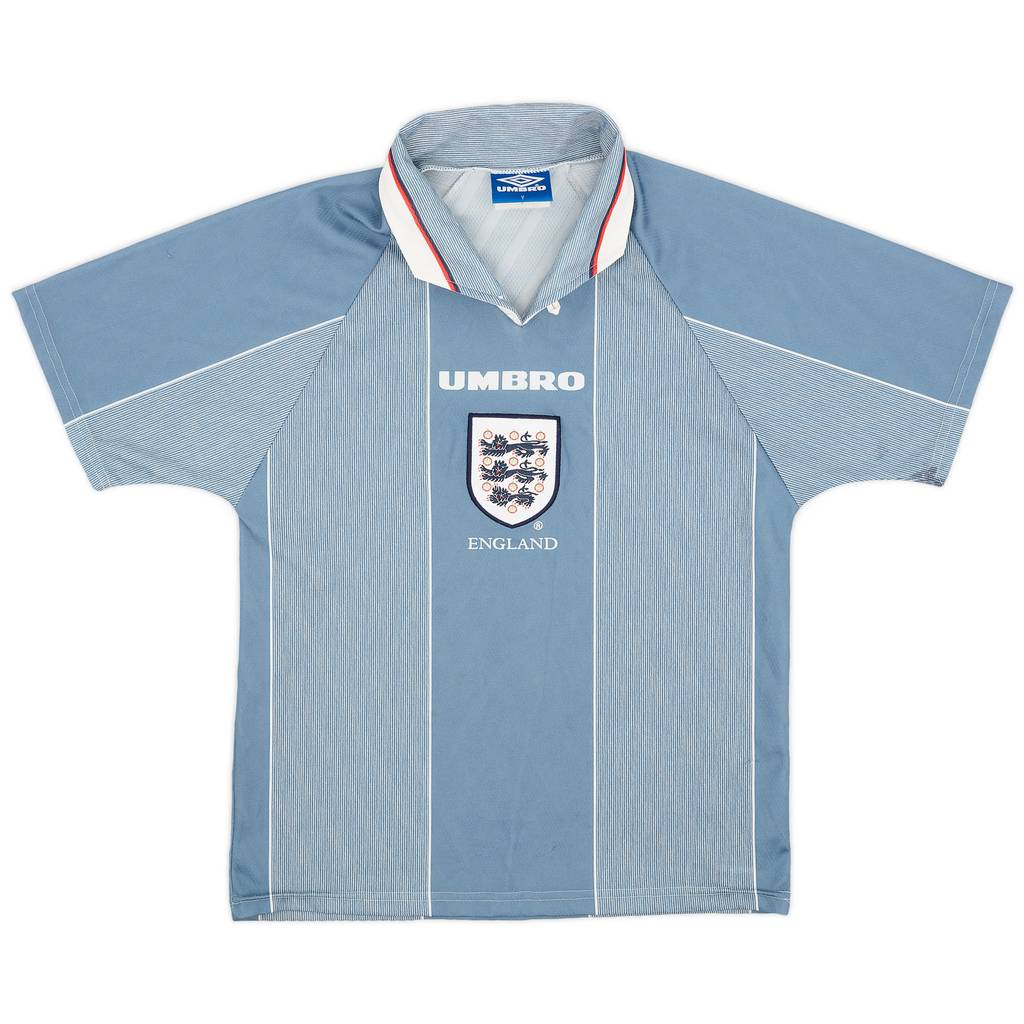 1996-97 England Away Shirt - 6/10 - (Y)