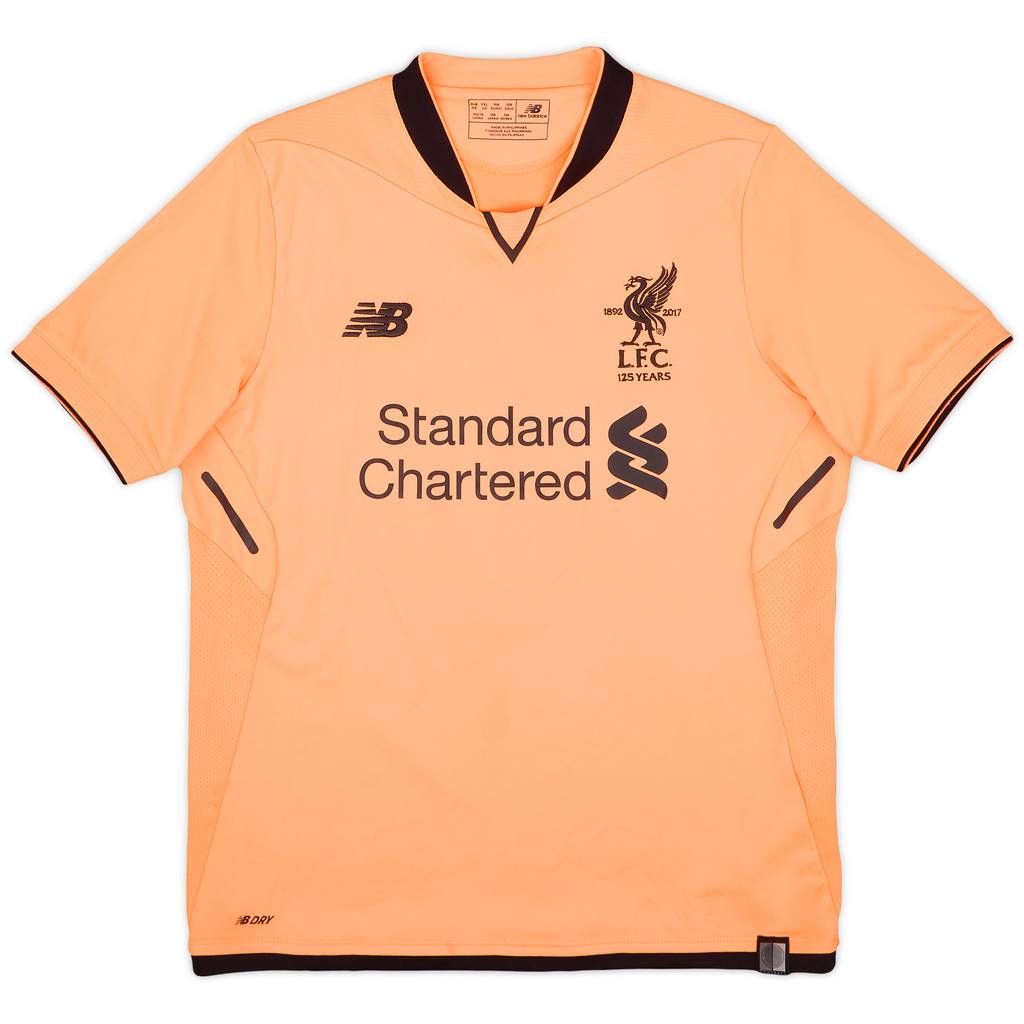 2017-18 Liverpool 125 Years Third Shirt - 8/10 - (XL.Boys)