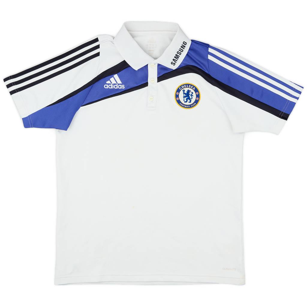 2009-10 Chelsea adidas Polo Shirt - 7/10 - (L)