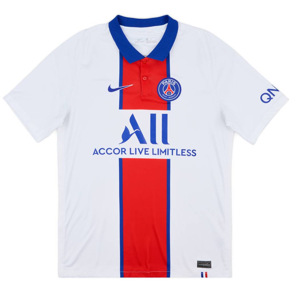 2020-21 Paris Saint-Germain Away Shirt - 8/10 - (M)