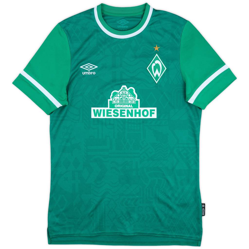 2021-22 Werder Bremen Home Shirt - 8/10 - (S)