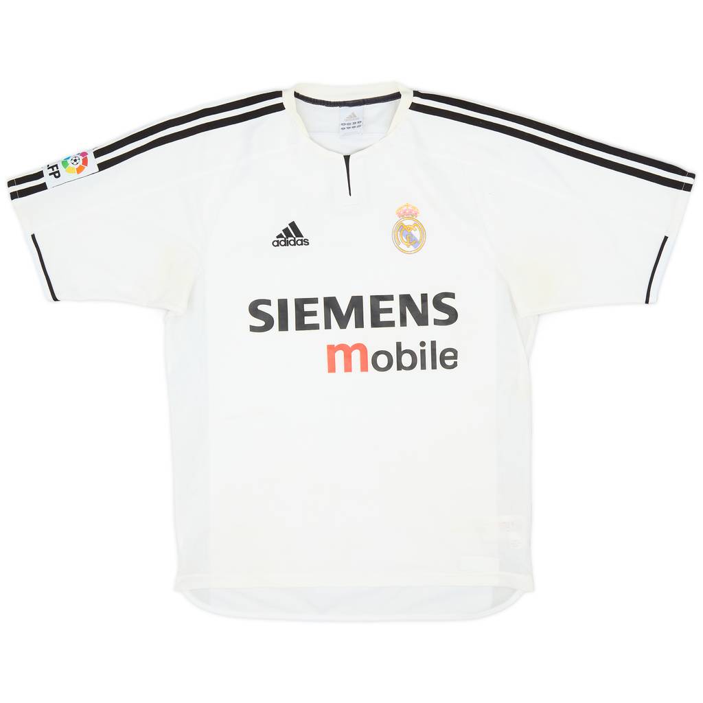 2003-04 Real Madrid Home Shirt - 5/10 - (S)