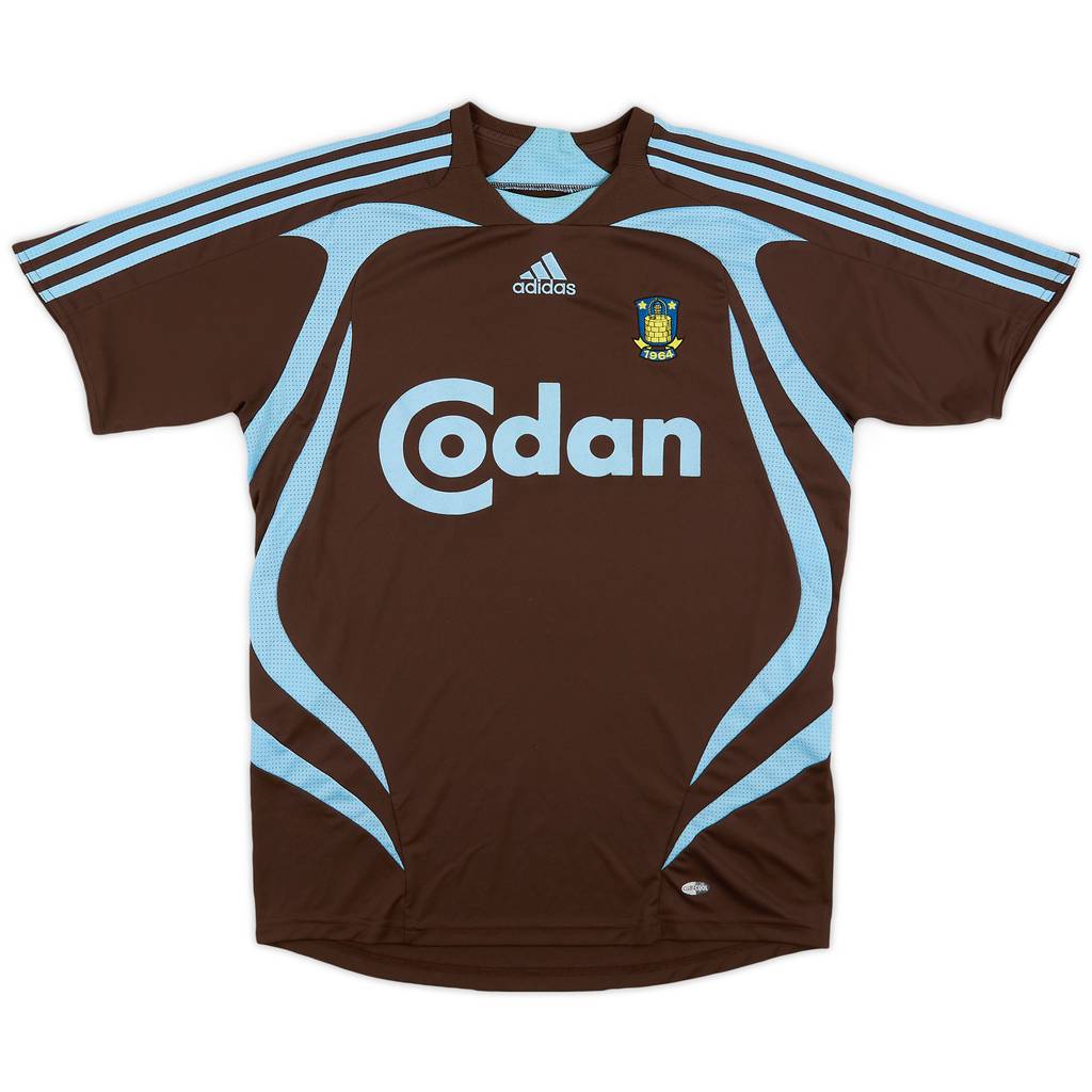 2007-08 Brondby Away Shirt - 8/10 - (XL.Boys)
