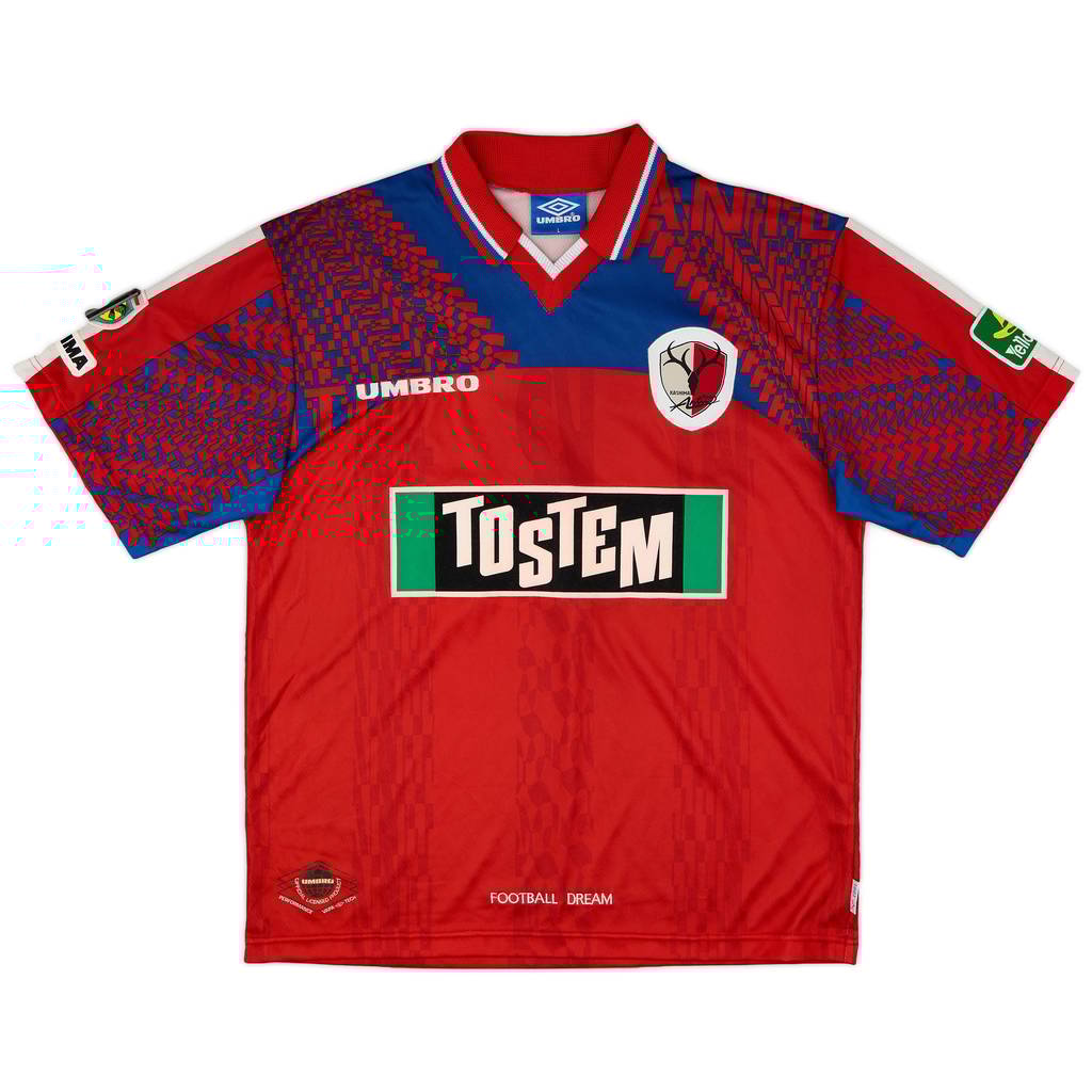 1997 Kashima Antlers Home Shirt - 8/10 - (L)