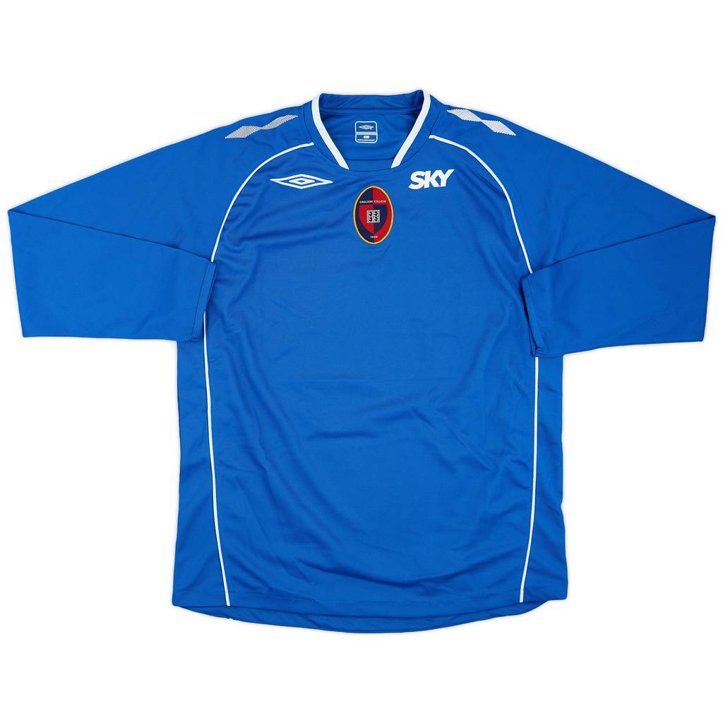 2007-08 Cagliari GK Shirt - 8/10 - (XL)