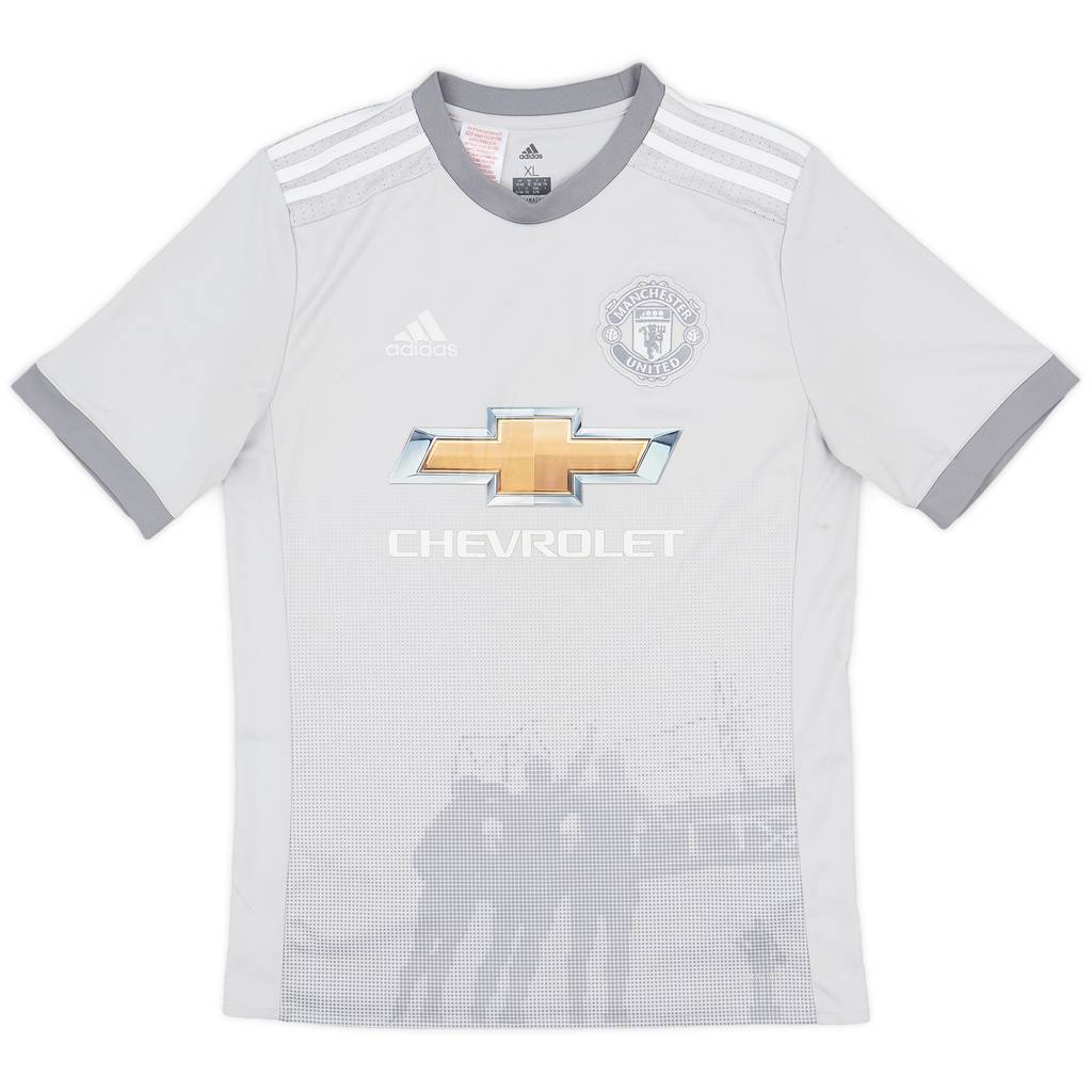 2017-18 Manchester United Third Shirt - 8/10 - (XL.Boys)