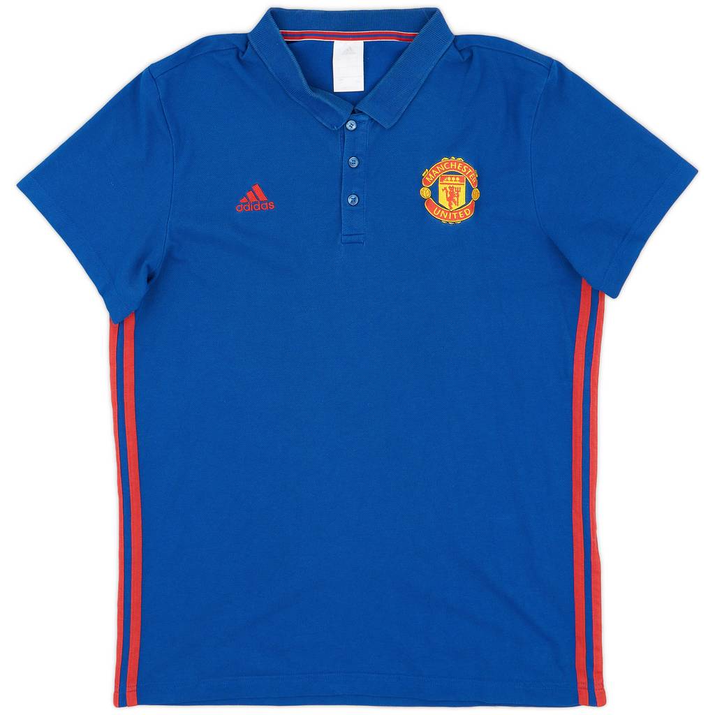 2016-17 Manchester United Polo Shirt - 7/10 - (L)
