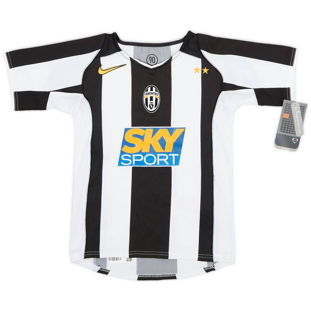 2004-05 Juventus Home Shirt (XS.Boys)