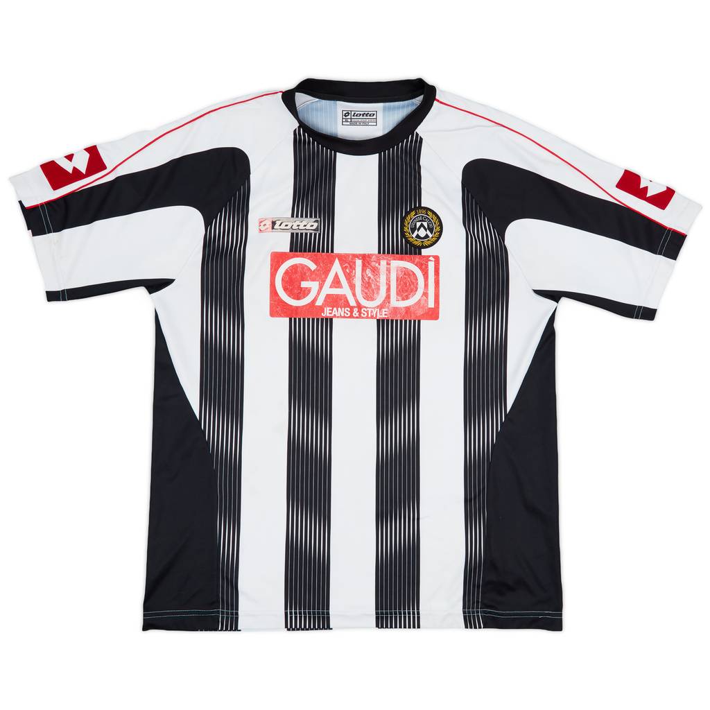 2007-08 Udinese Home Shirt - 4/10 - (XL)