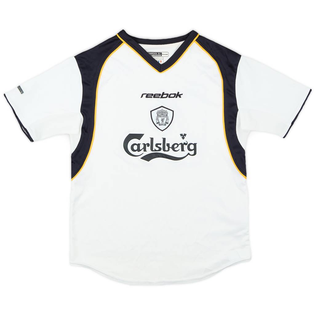 2001-03 Liverpool Away Shirt - 7/10 - (L.Boys)
