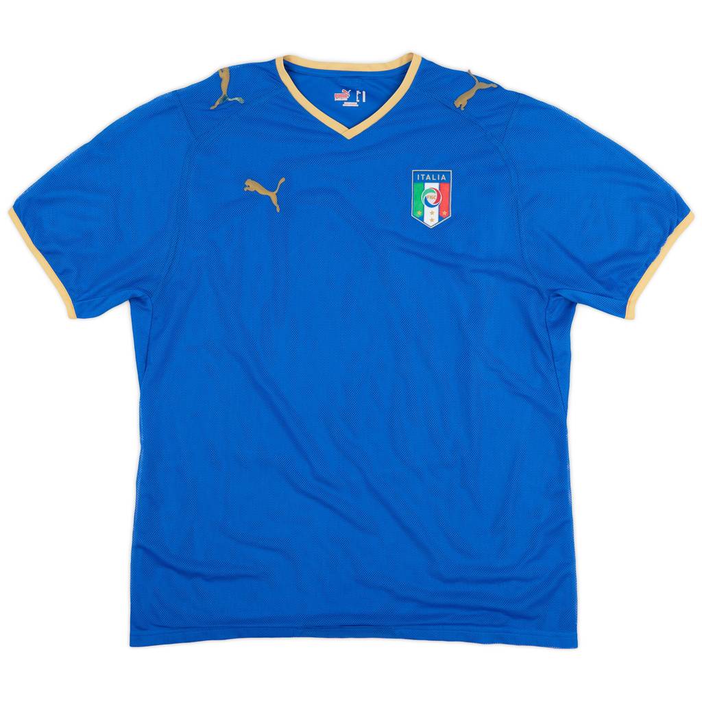 2007-08 Italy Home Shirt - 5/10 - (XL)