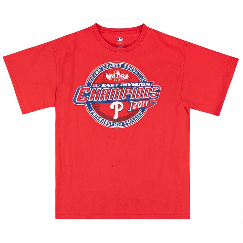 2011 Philadelphia Phillies East Division Champions MLB Tee XL