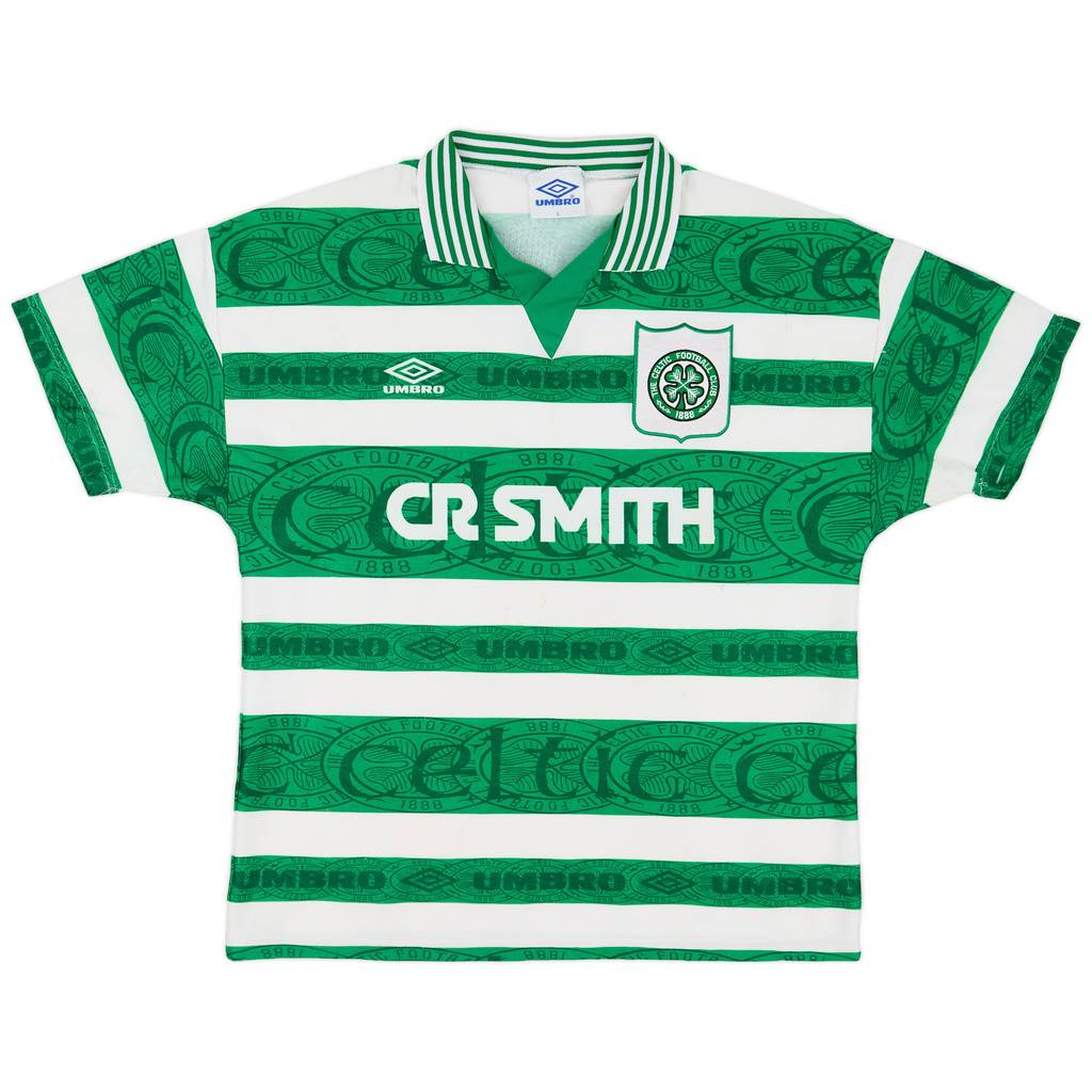 1995-97 Celtic Home Shirt - 6/10 - (L)