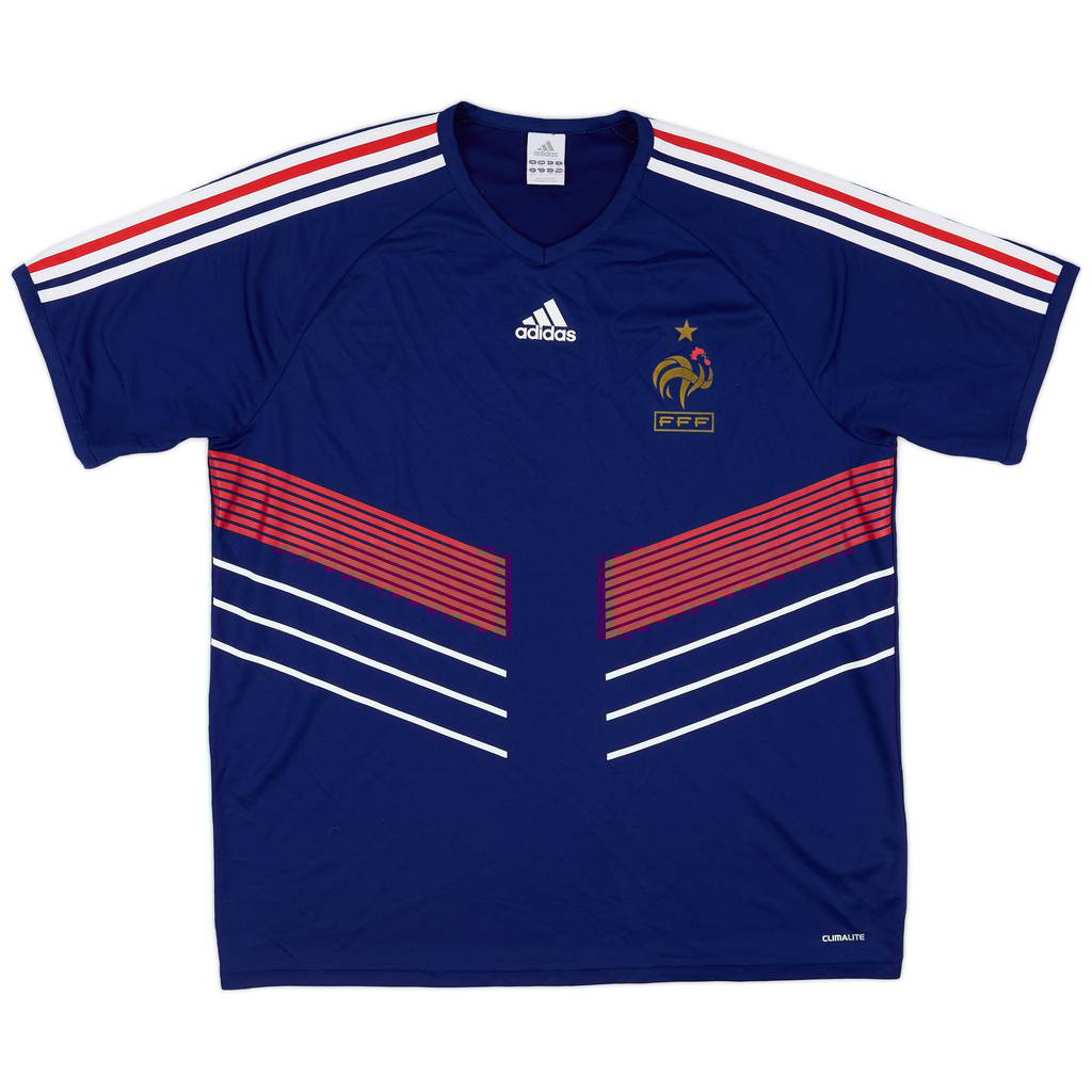2009-10 France Basic Home Shirt - 7/10 - (XL)
