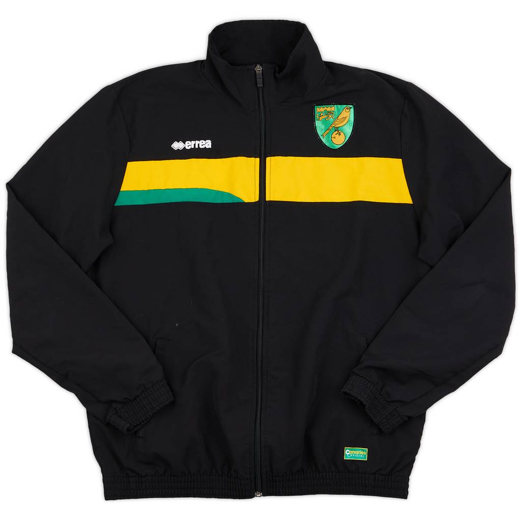 2013-14 Norwich Errea Track Jacket - 8/10 - (XL)