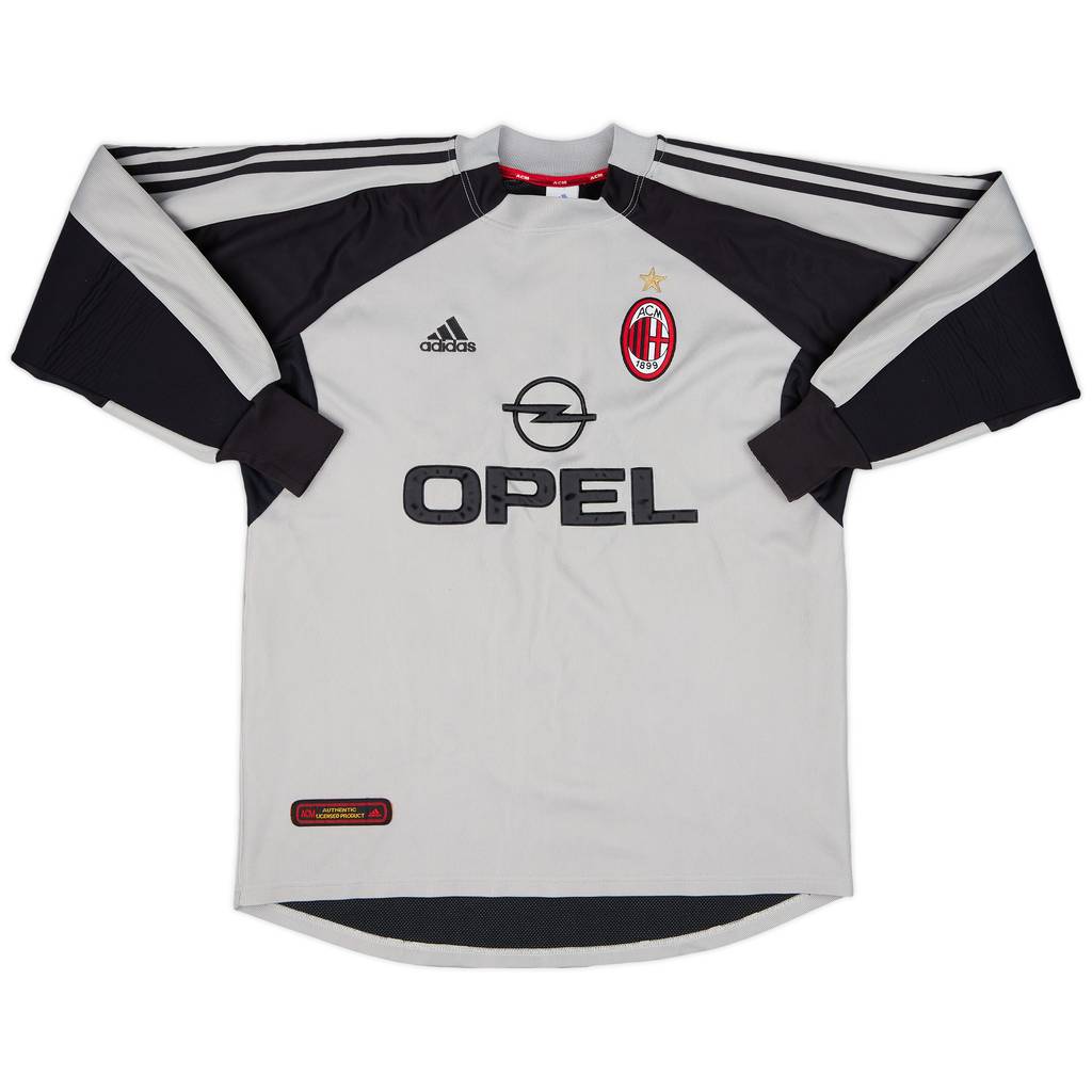 2000-02 AC Milan GK Shirt - 8/10 - (M)