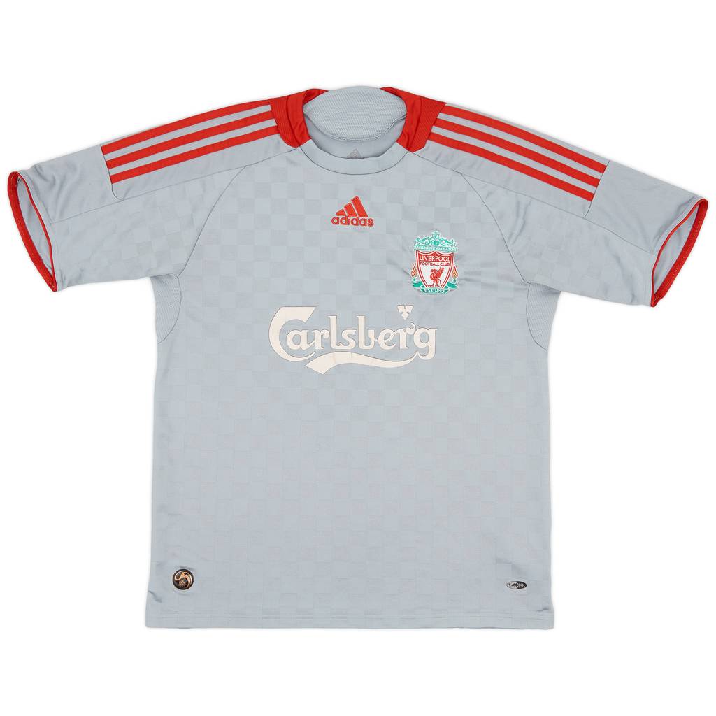2008-09 Liverpool Away Shirt - 6/10 - (XL.Boys)
