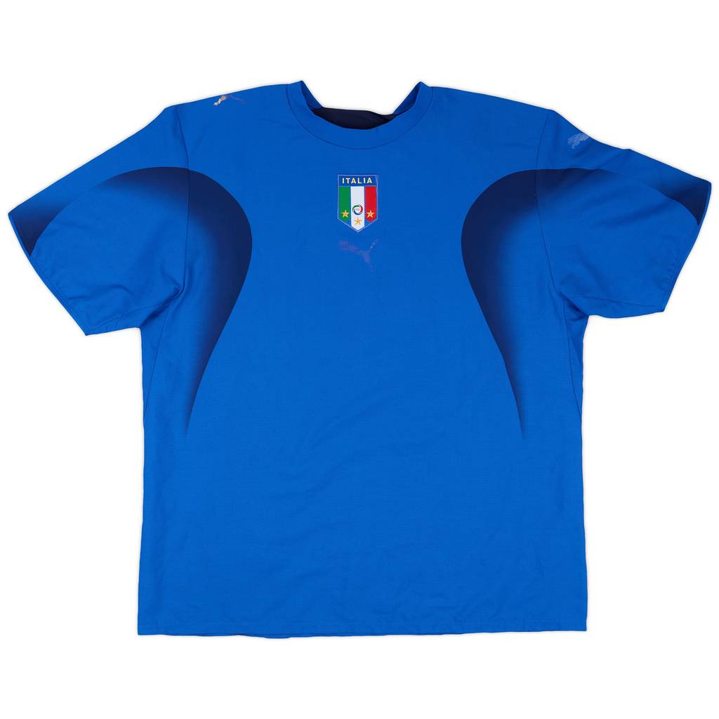 2006 Italy Home Shirt - 4/10 - (XL)
