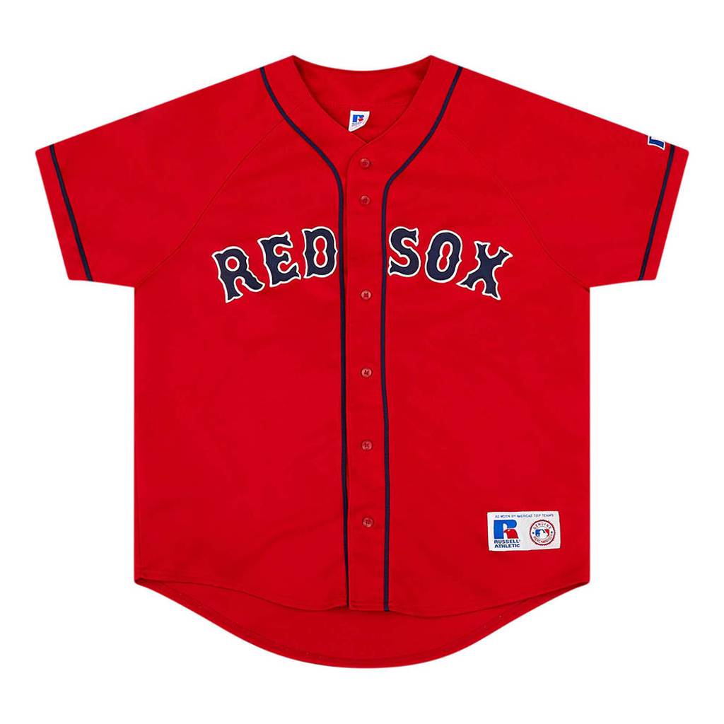 2003-04 Boston Red Sox Russell Athletic Jersey (Alternate) M