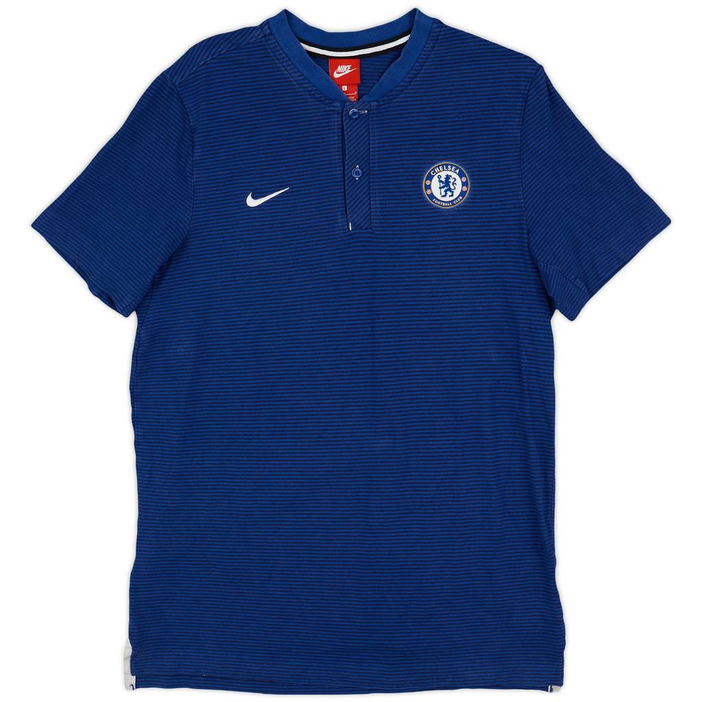 2017-18 Chelsea Nike Polo Shirt - 8/10 - (L)
