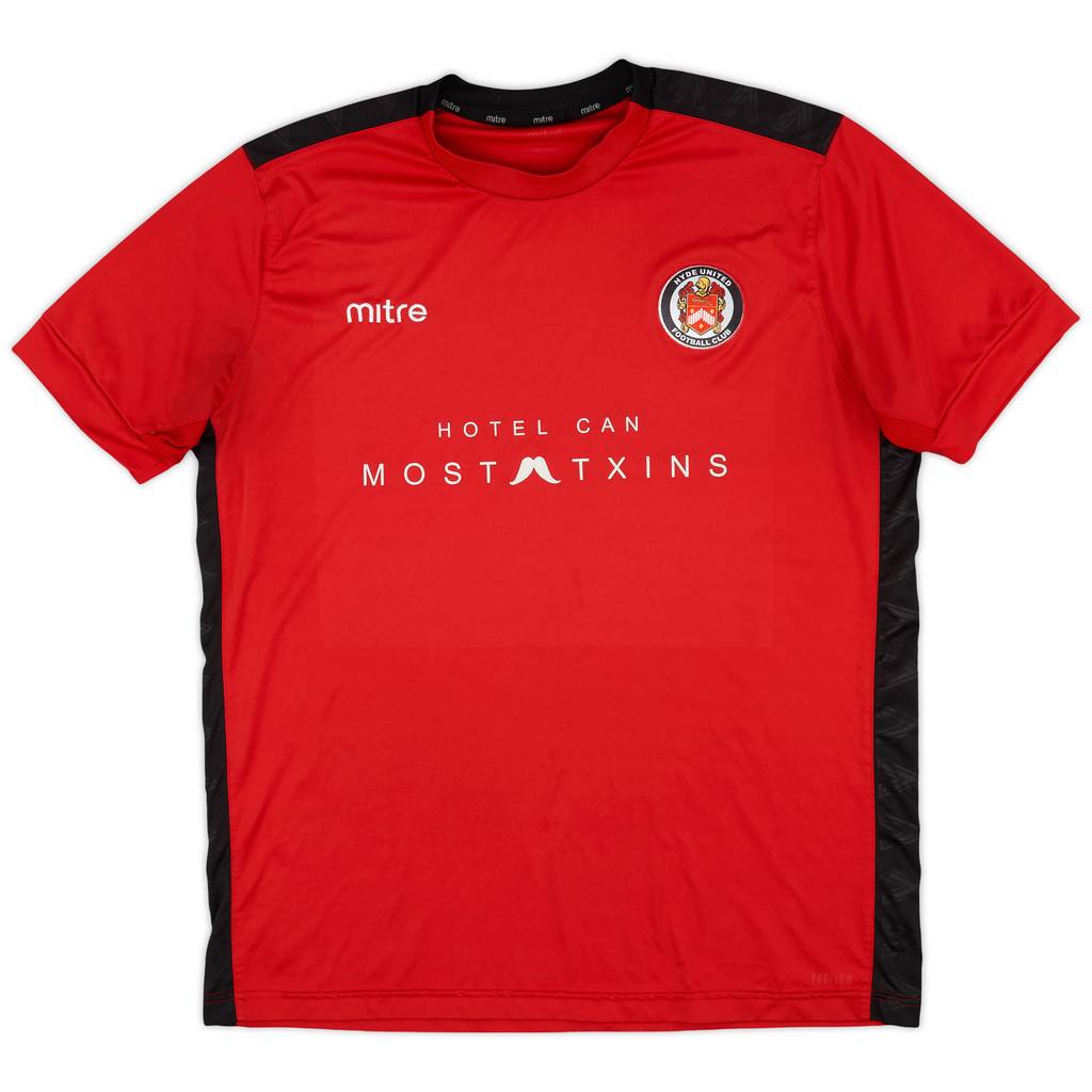 2017-18 Hyde United Home Shirt - 8/10 - (XL)