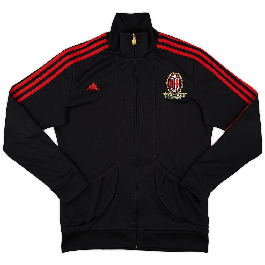 2010-11 AC Milan adidas Track Jacket - 6/10 - (L)