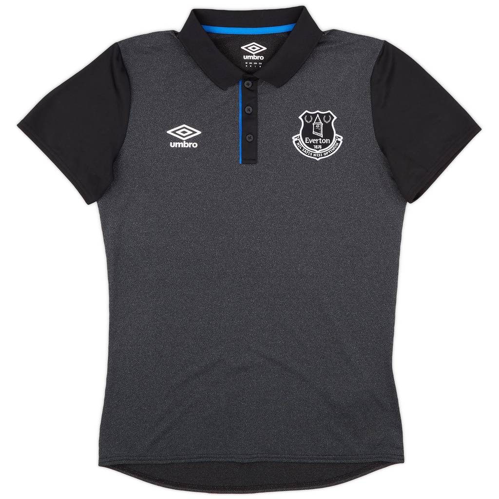 2018-19 Everton Umbro Polo Shirt - 8/10 - (M)