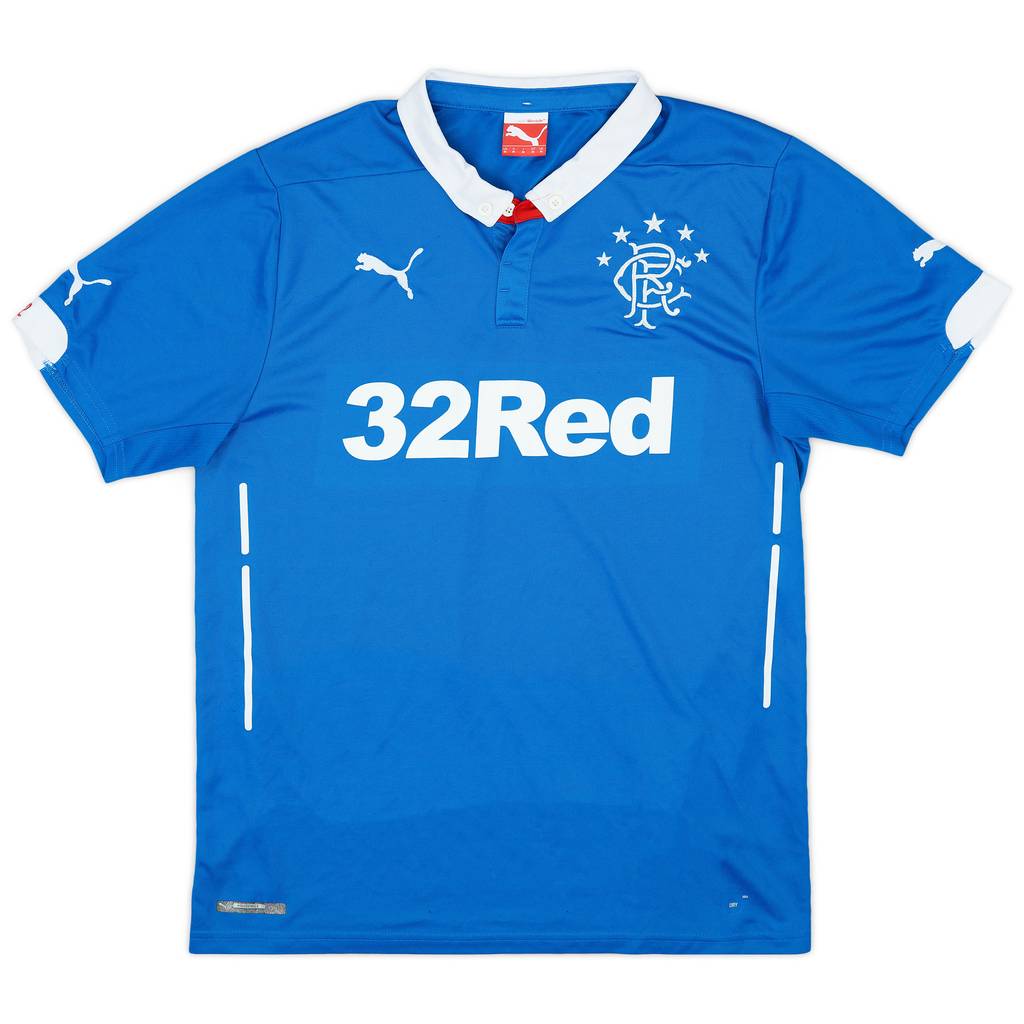 2015-16 Rangers Home Shirt - 8/10 - (M)