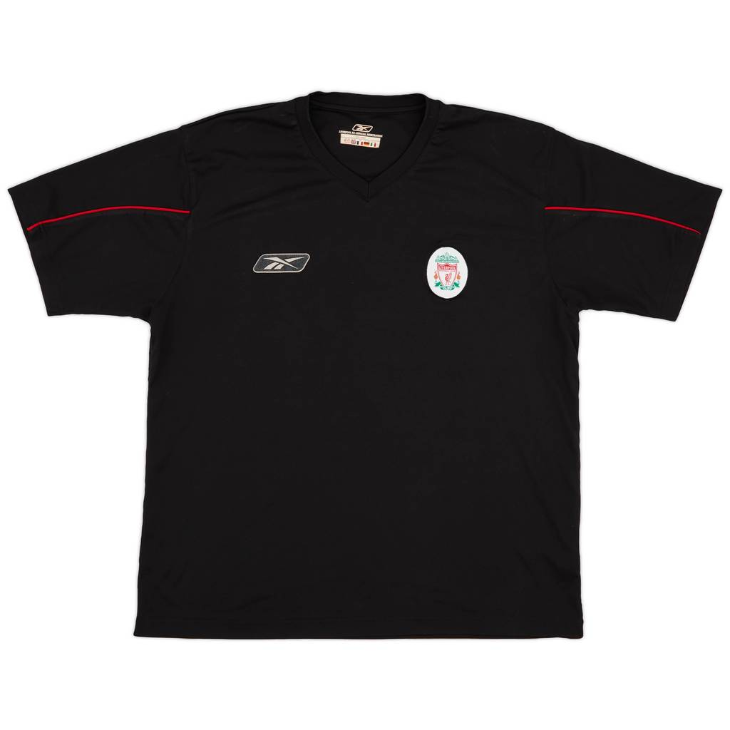 2002-03 Liverpool Reebok Training Shirt - 8/10 - (L)