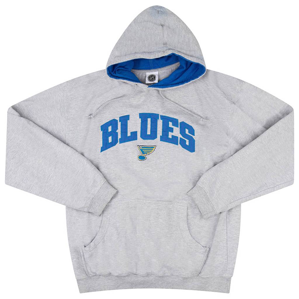 2000s St. Louis Blues NHL Hooded Sweat Top XL