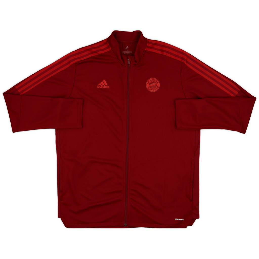 2021-22 Bayern Munich adidas Track Jacket - 8/10 - (XXL)
