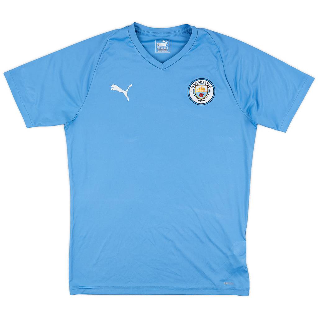 2019-20 Manchester City Puma Training Shirt - 9/10 - (M)